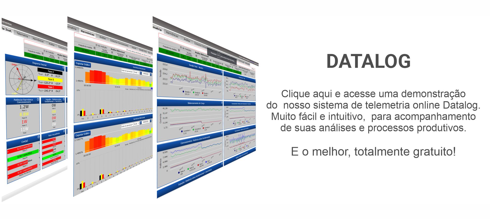 Sistema de telemetria online ISSO Datalog