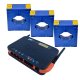 Kit DMI F5 Black Box 200A TC Janela Bidirecional conexão Wifi, LAN, GSM/GPRS Suporta TCs X/5A, kwh, kvar, harmônicas