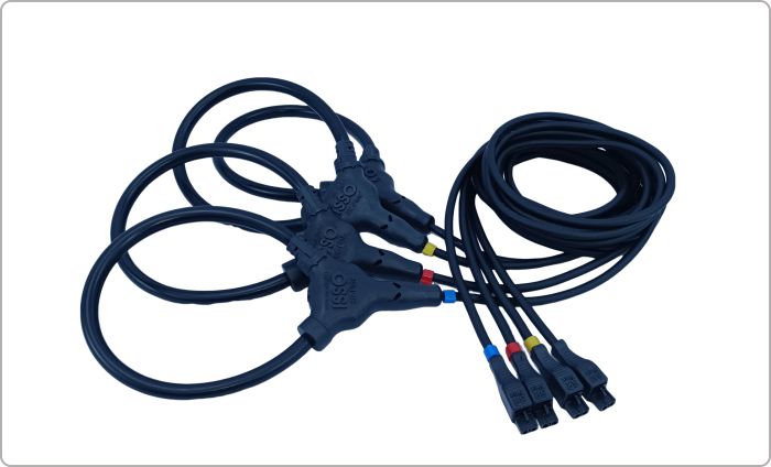    Sensores de corrente flexíveis ISSO tipo bobina de Rogowski BR Flex 