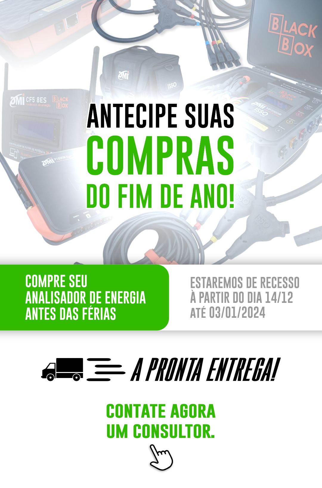 Analisador de energia elétrica portátil