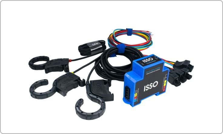     Analisador de energia ISSO, único com sistema 100% gratuito! 