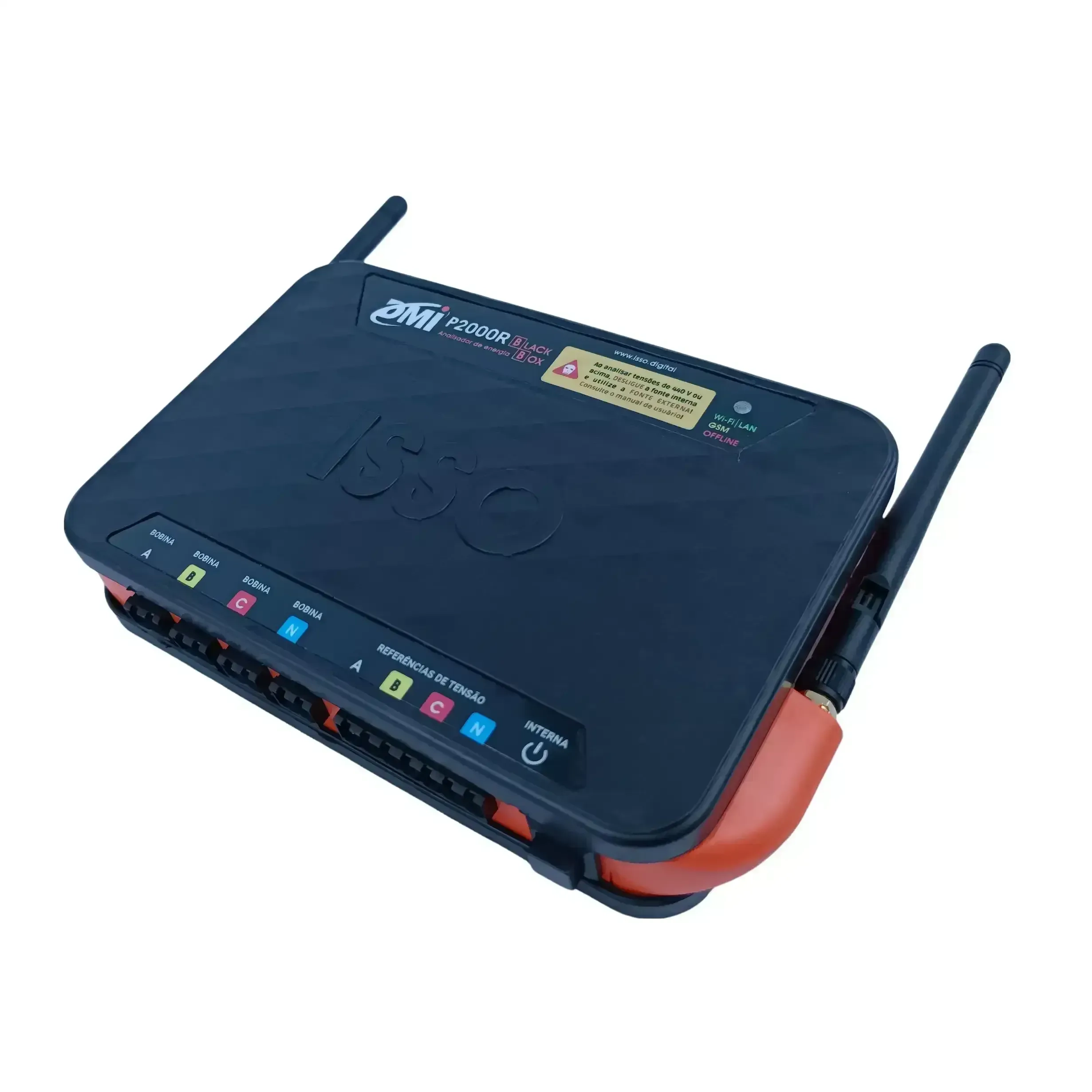 ANALISADOR DE ENERGIA ISSO - BLACK BOX P2000R - 1