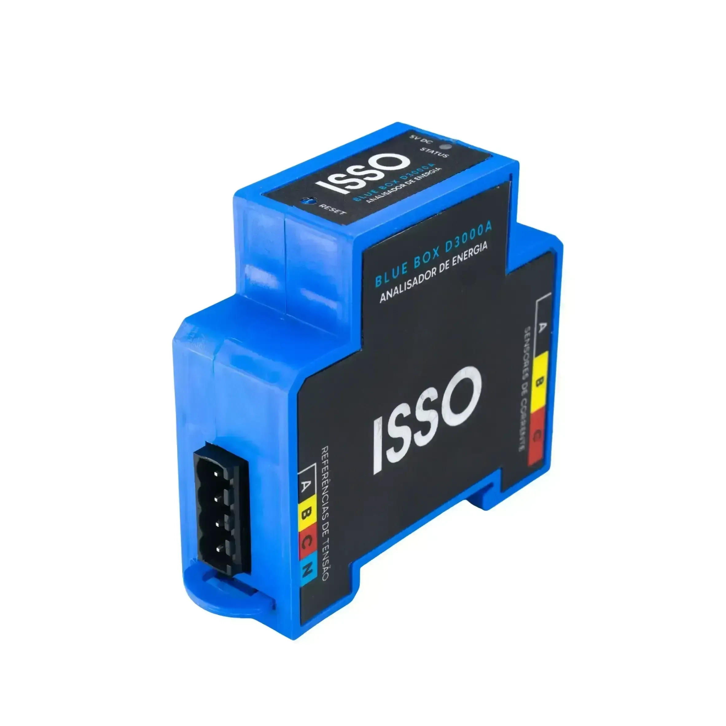 ANALISADOR DE ENERGIA ISSO - BLUE BOX D3000A - 2