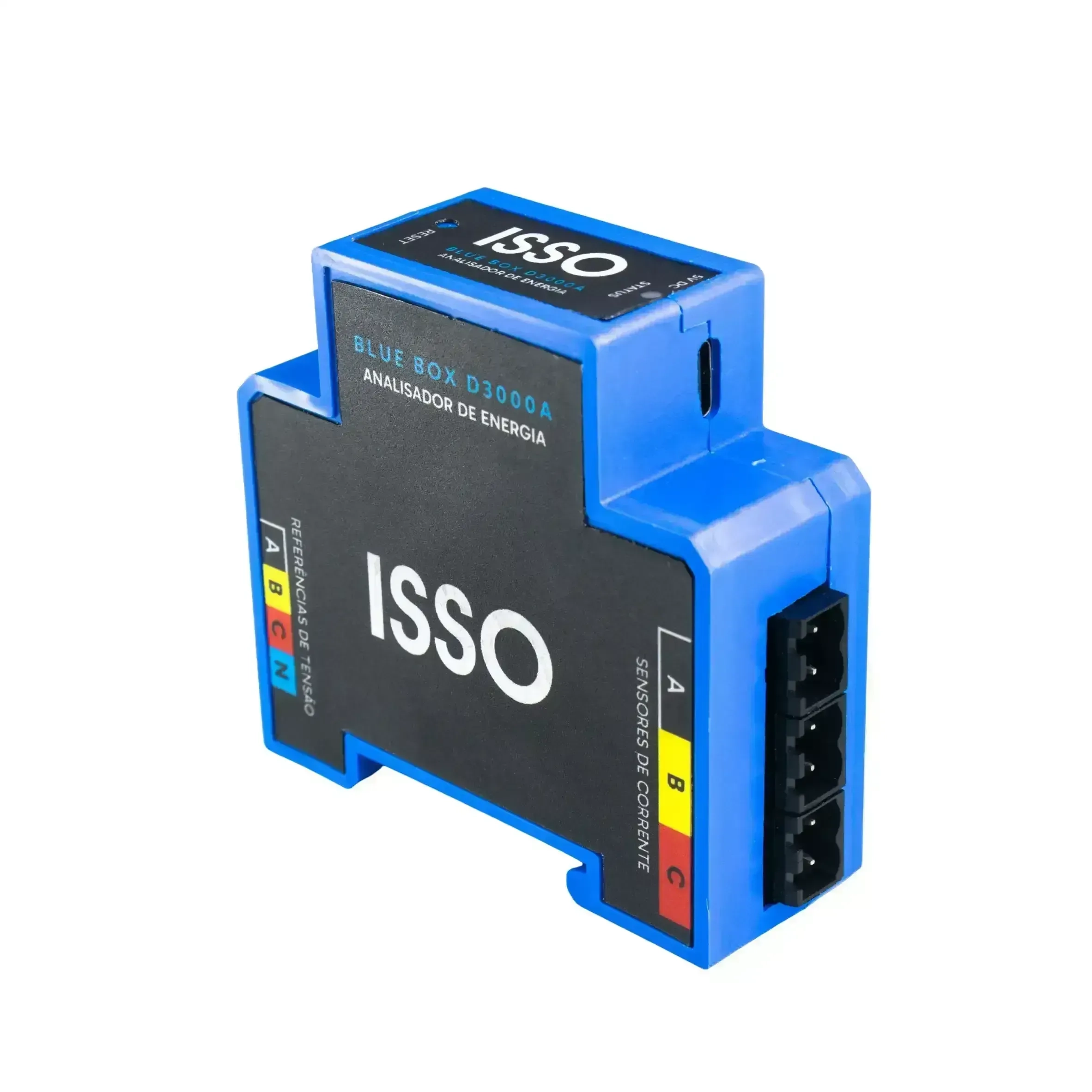 ANALISADOR DE ENERGIA ISSO - BLUE BOX D3000A - 3