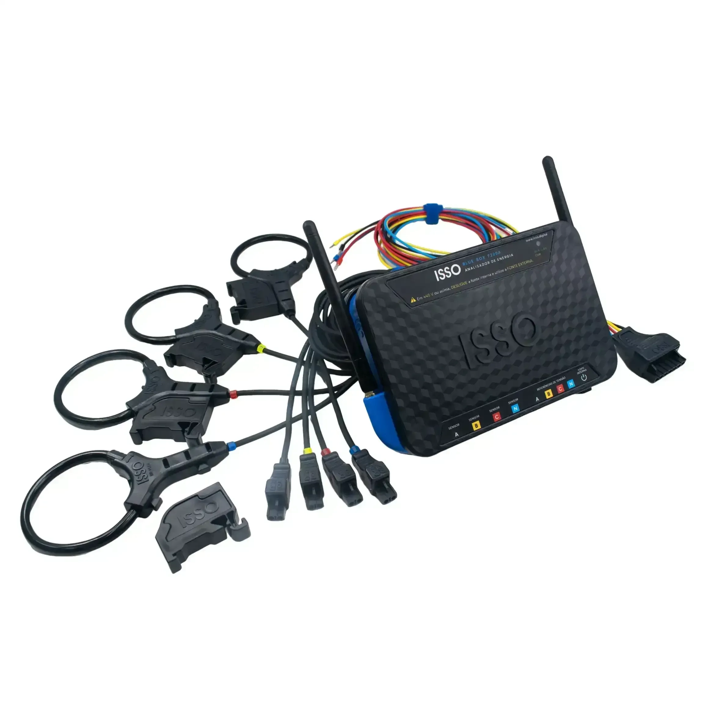 ANALISADOR DE ENERGIA ISSO - BLUE BOX F200A - 0