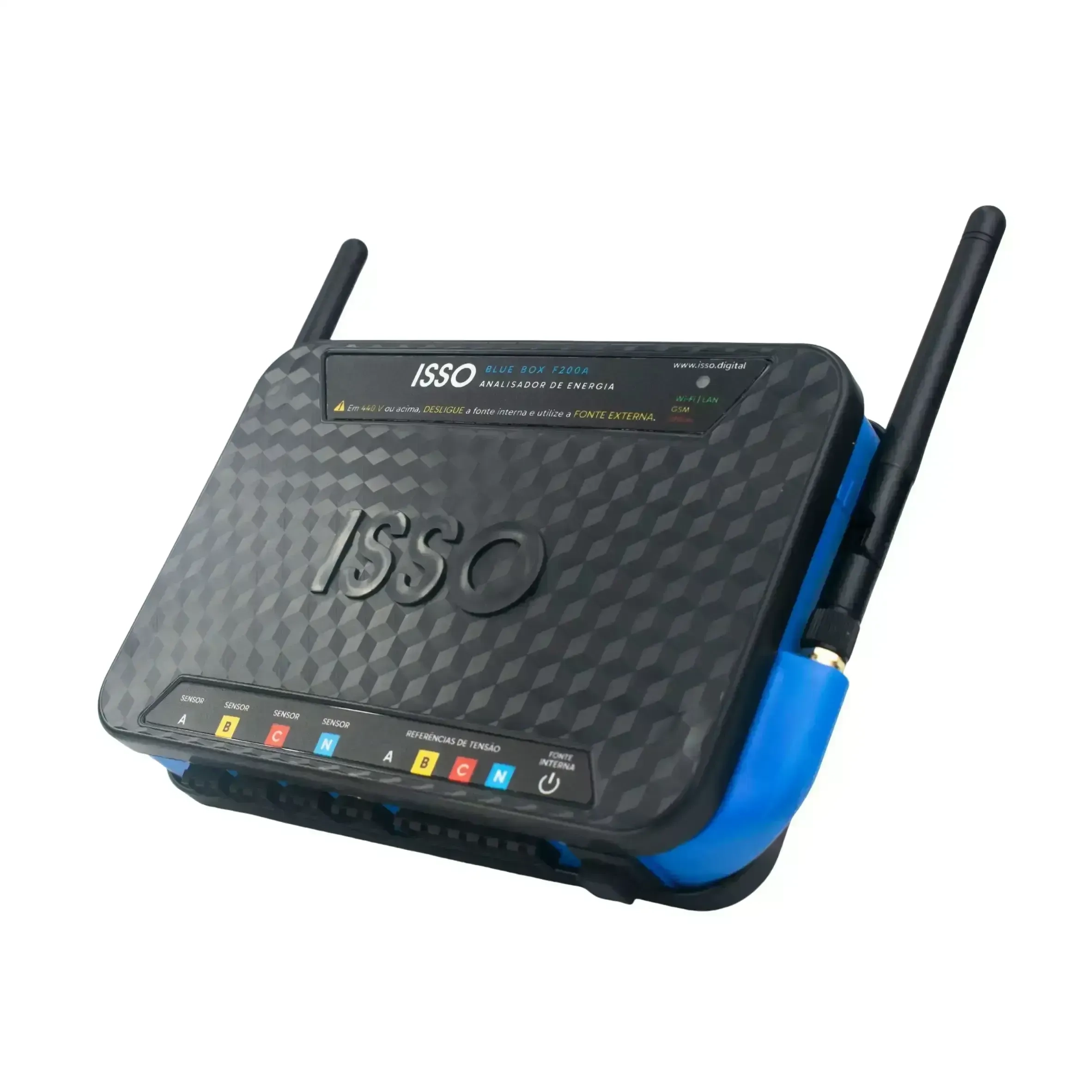 ANALISADOR DE ENERGIA ISSO - BLUE BOX F200A - 1