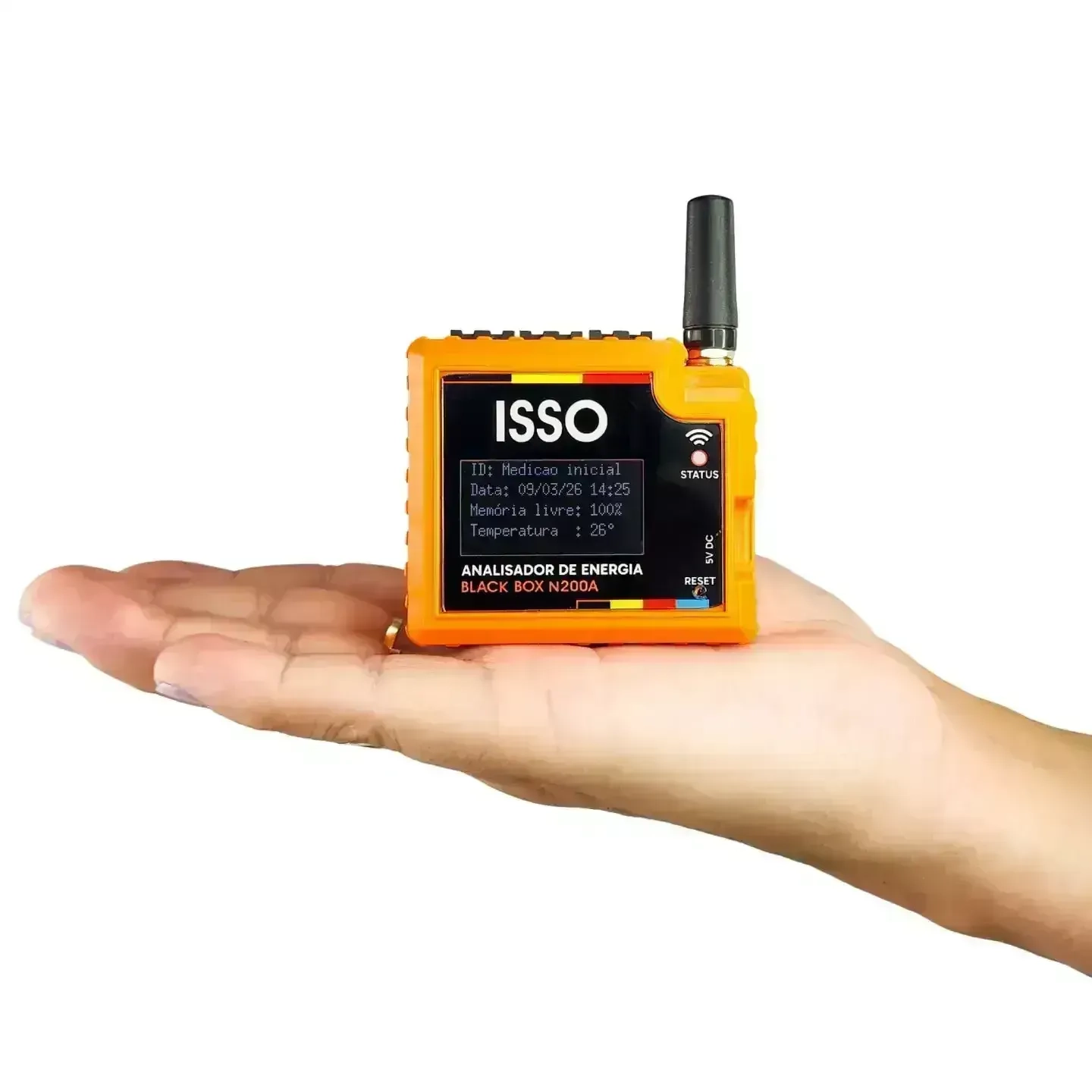 ANALISADOR DE ENERGIA ISSO - BLACK BOX N200A - 1