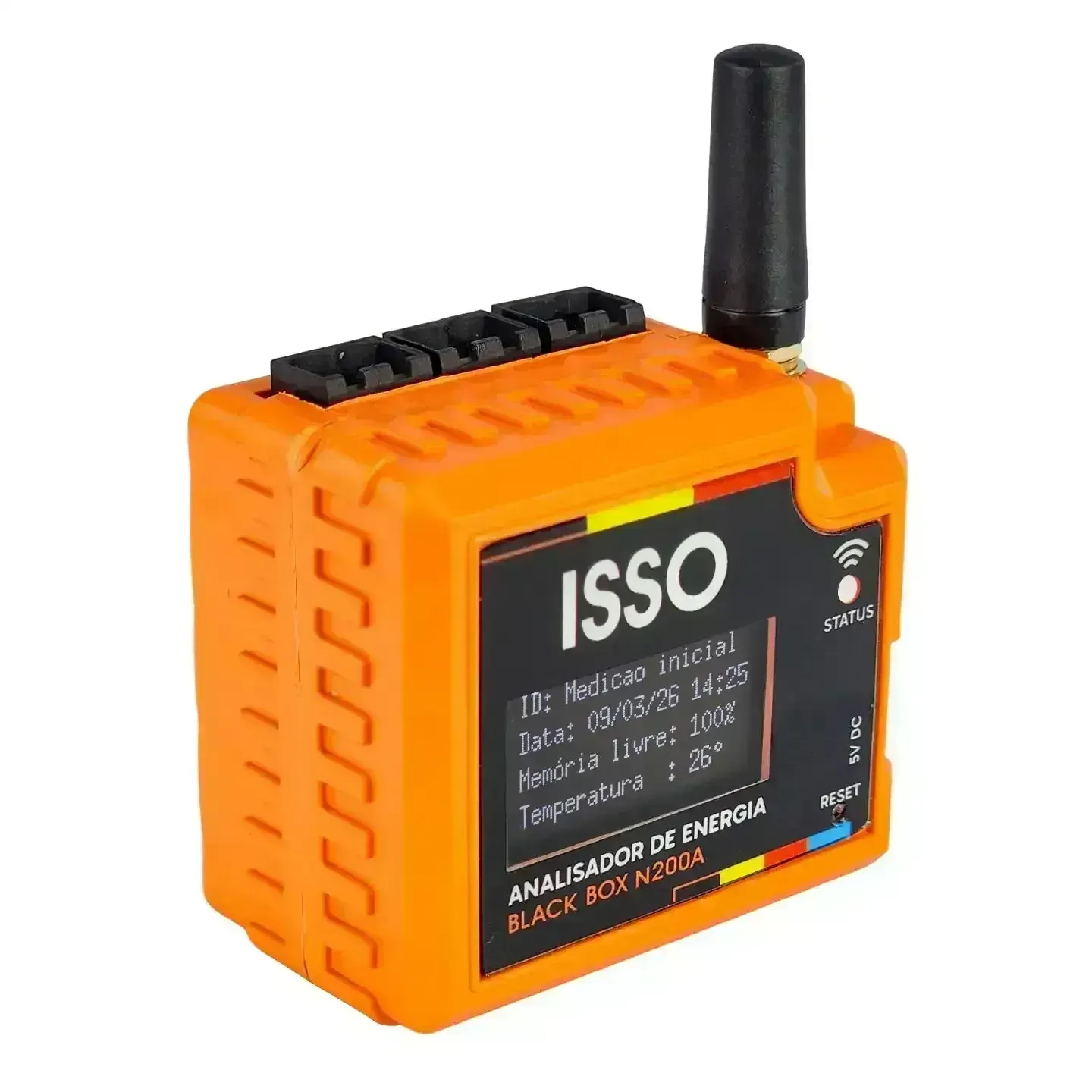 ANALISADOR DE ENERGIA ISSO - BLACK BOX N200A - 3