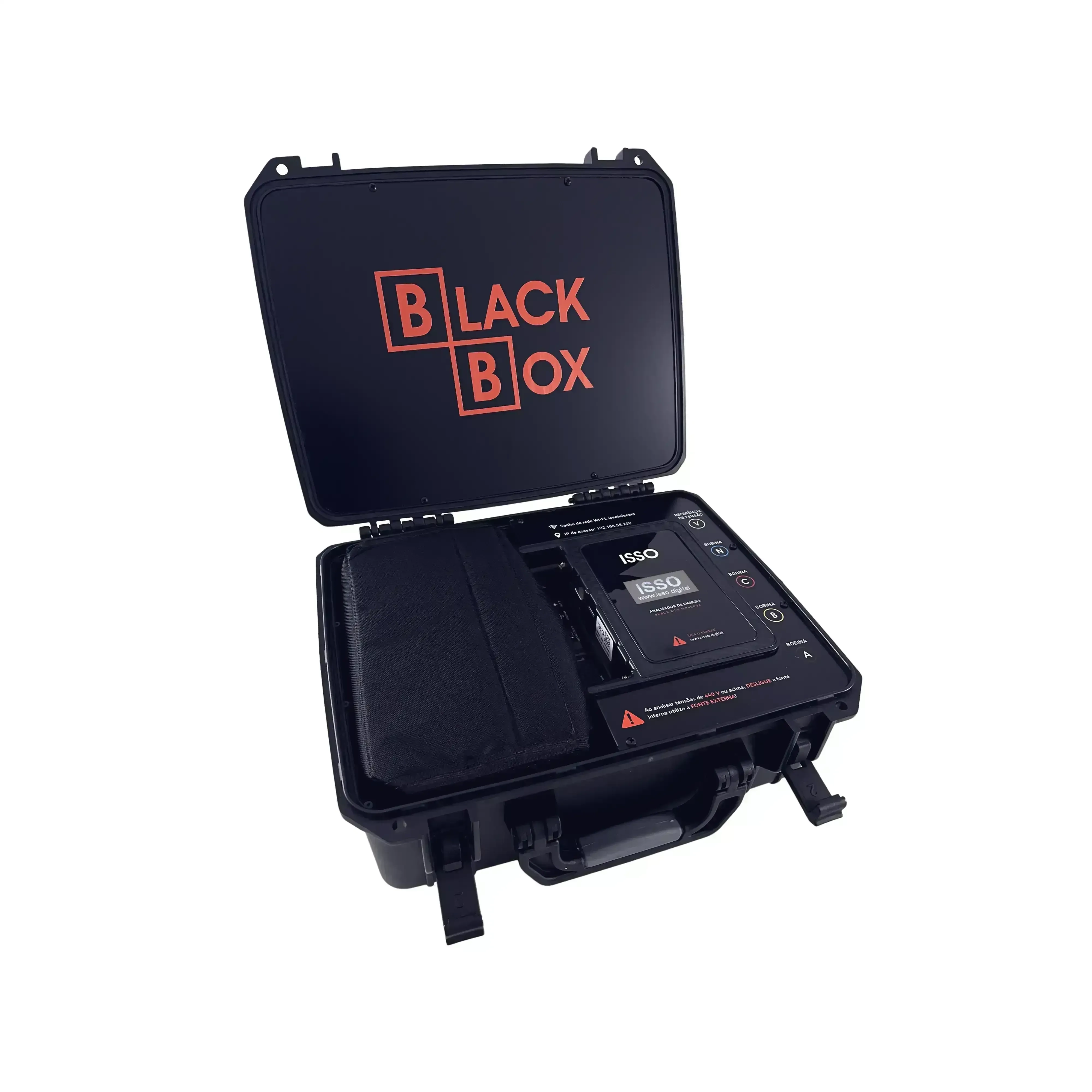 ANALISADOR DE ENERGIA ISSO - BLACK BOX MP4000A - 0