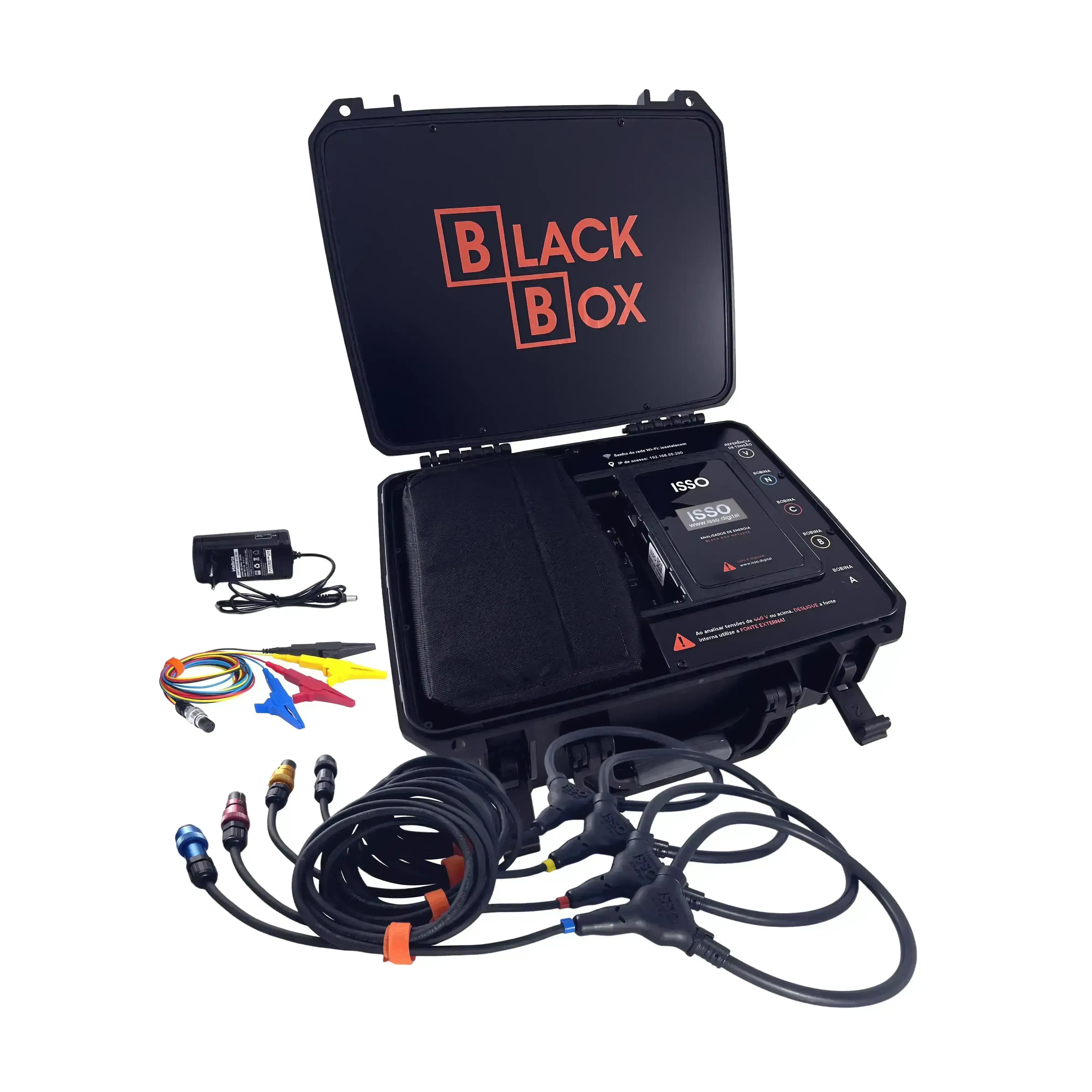ANALISADOR DE ENERGIA ISSO - BLACK BOX MP4000A - 1