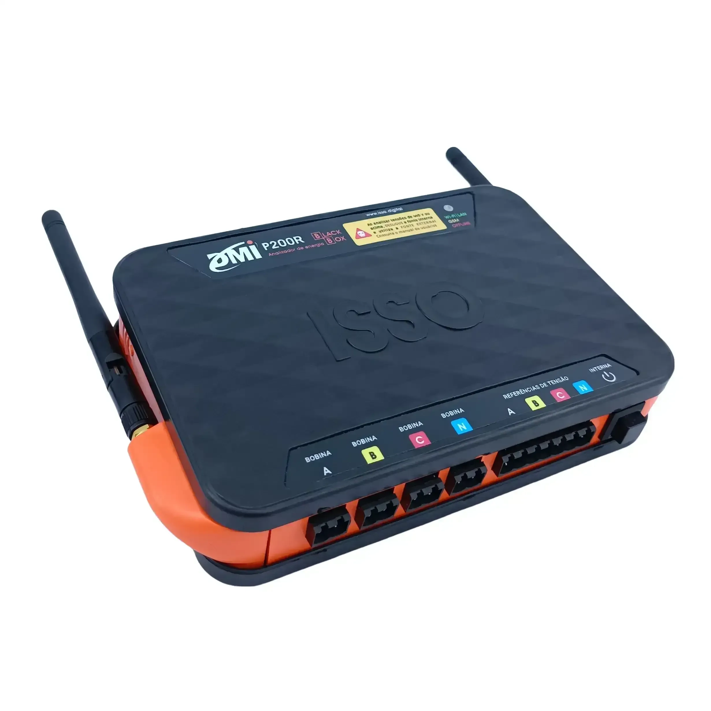 ANALISADOR DE ENERGIA ISSO - BLACK BOX P200R - 1