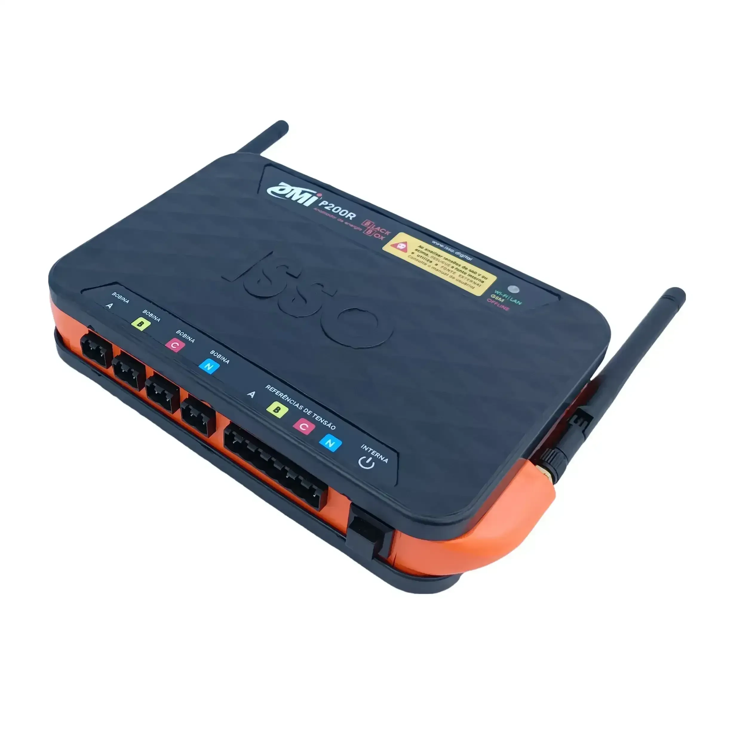 ANALISADOR DE ENERGIA ISSO - BLACK BOX P200R - 3