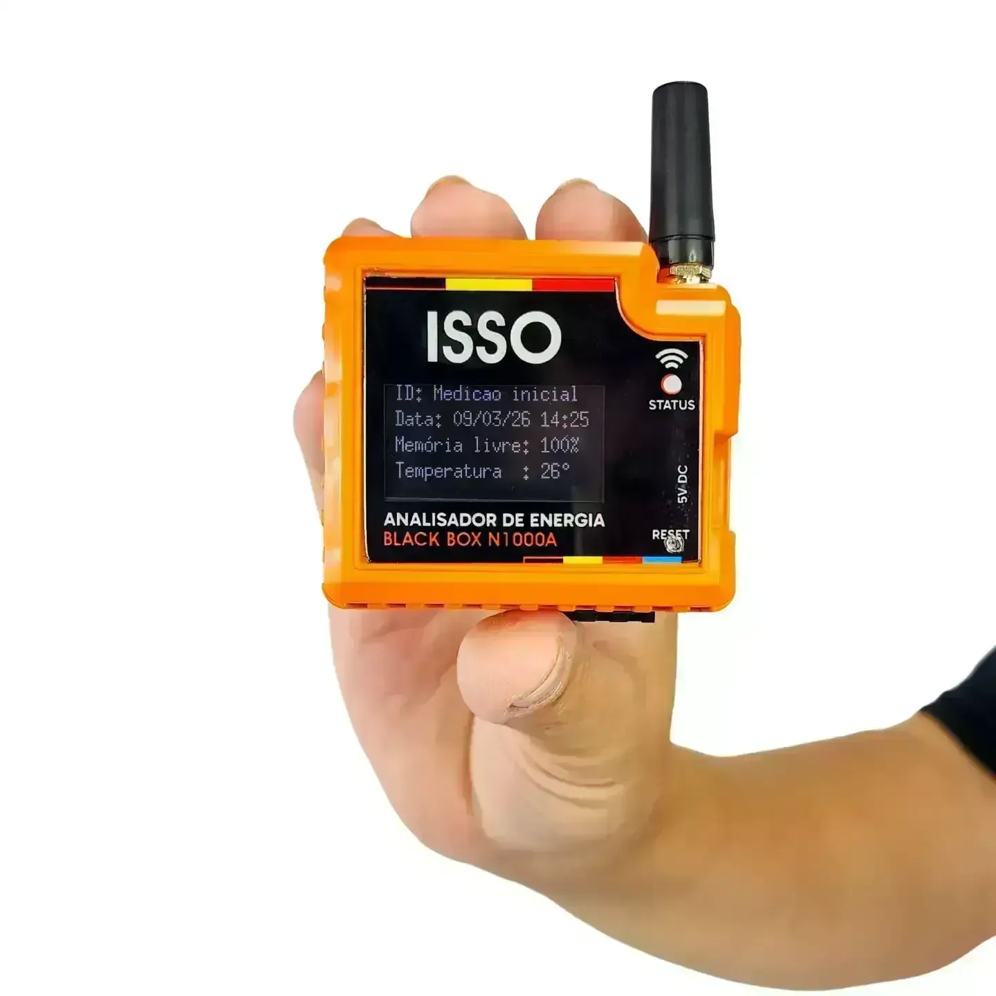 ANALISADOR DE ENERGIA ISSO - BLACK BOX N1000A - 1