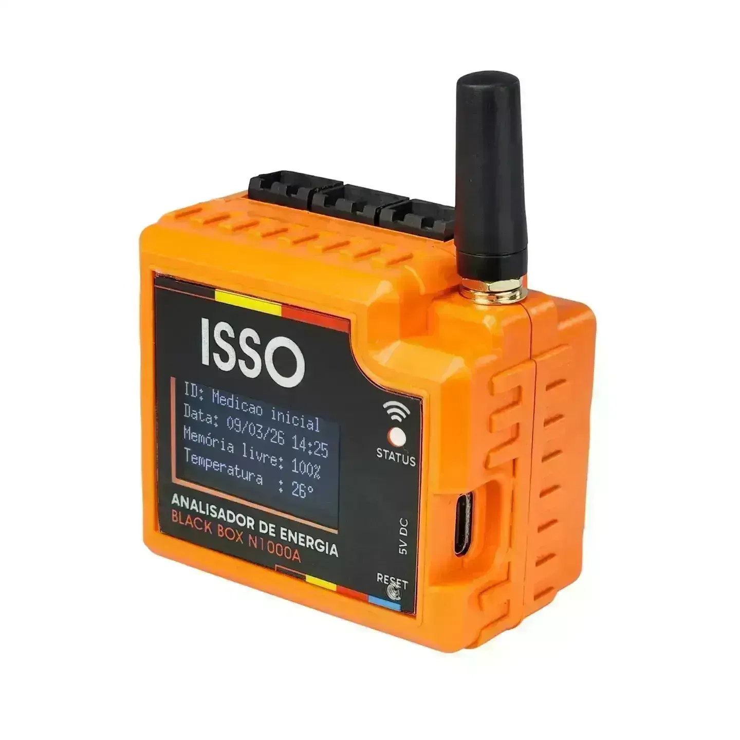 ANALISADOR DE ENERGIA ISSO - BLACK BOX N1000A - 3