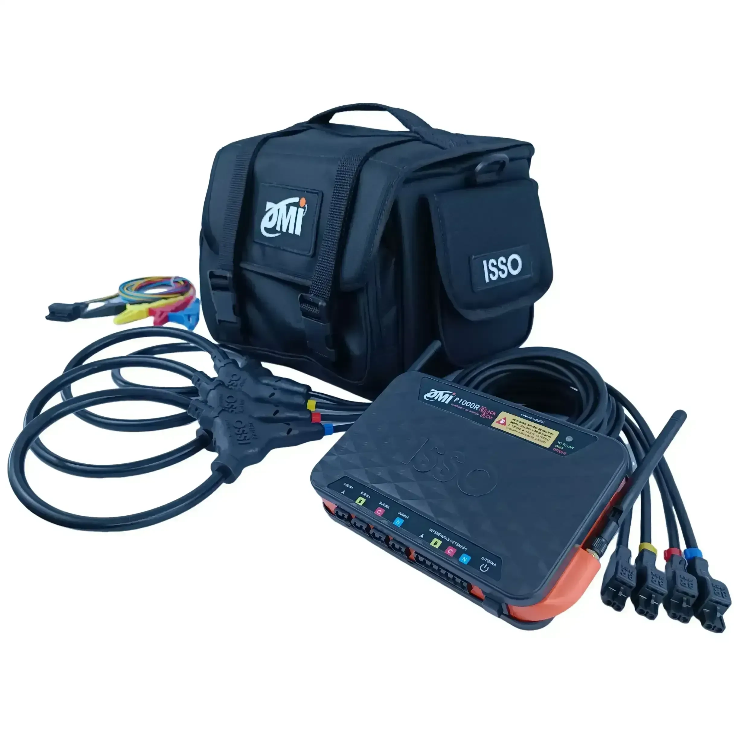 ANALISADOR DE ENERGIA ISSO - BLACK BOX P1000R - 0