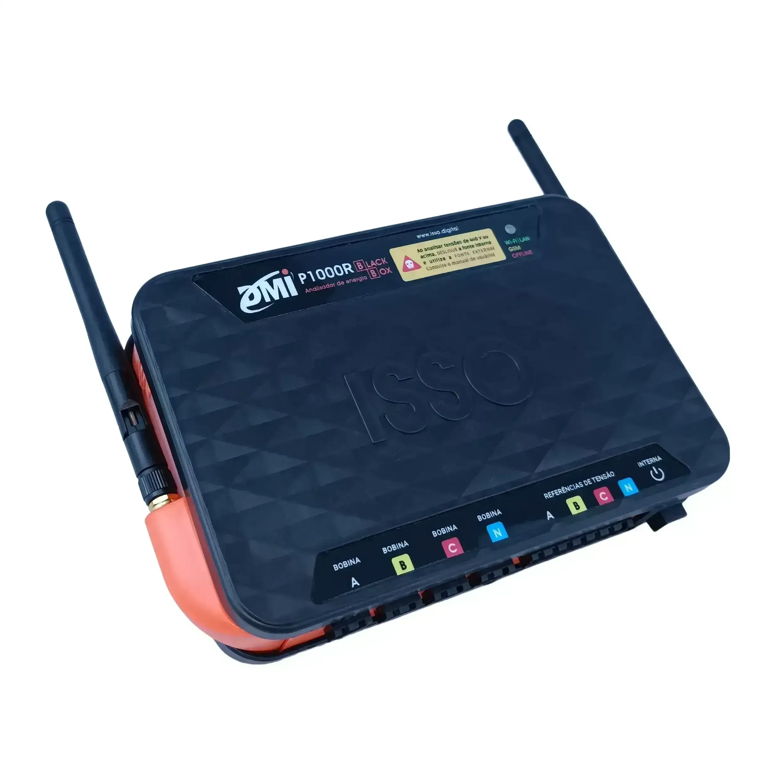 ANALISADOR DE ENERGIA ISSO - BLACK BOX P1000R - 1