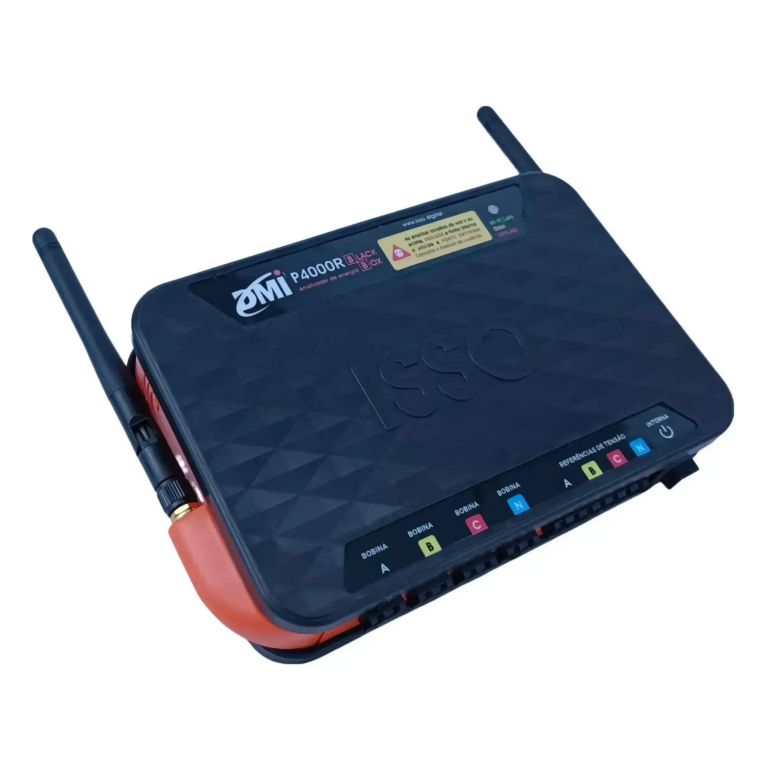 ANALISADOR DE ENERGIA ISSO - BLACK BOX P4000R - 3