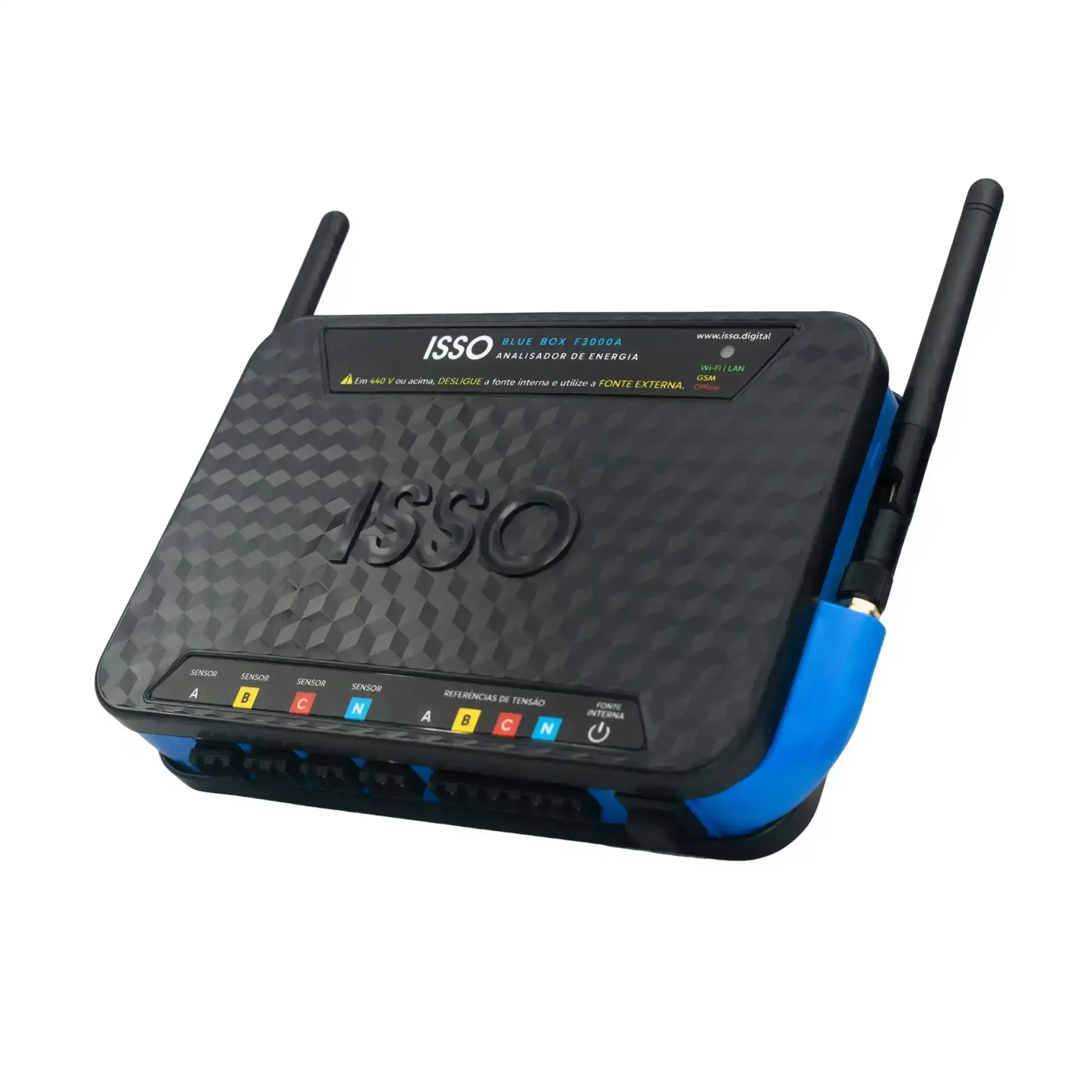 ANALISADOR DE ENERGIA ISSO - BLUE BOX F3000A - 1
