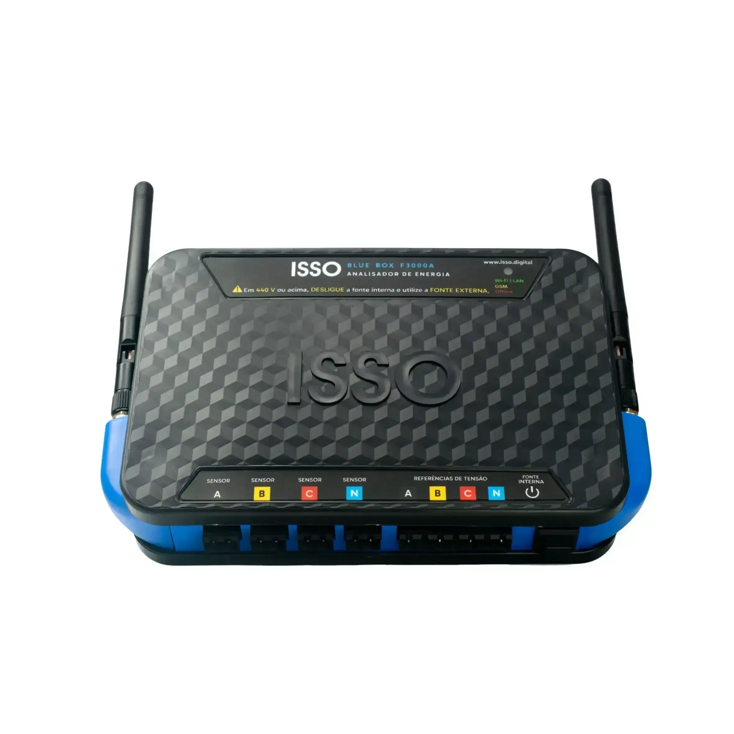 ANALISADOR DE ENERGIA ISSO - BLUE BOX F3000A - 3