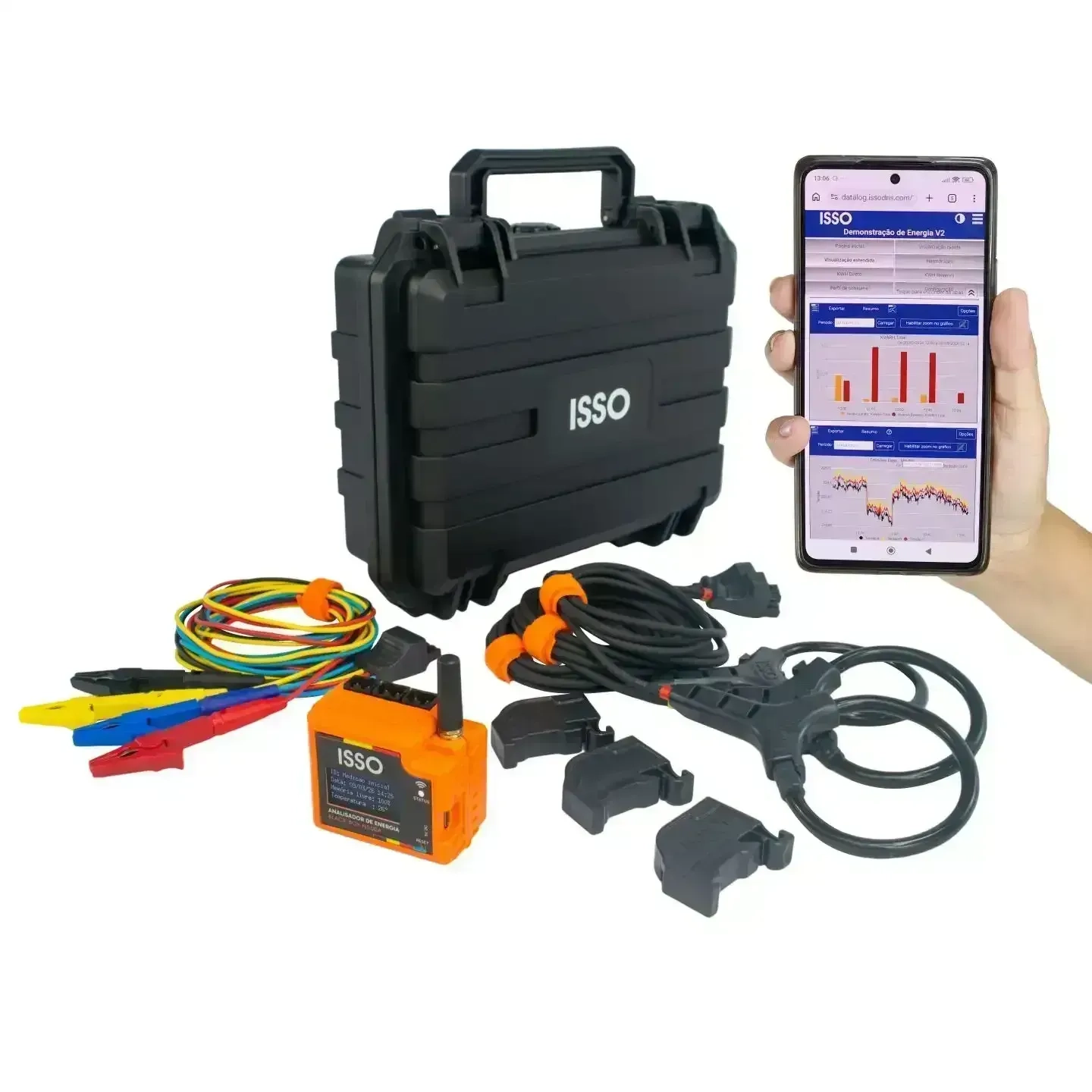 ANALISADOR DE ENERGIA ISSO - BLACK BOX N500A - 0
