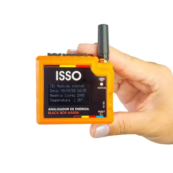 Analisador de energia ISSO Black Box D500A