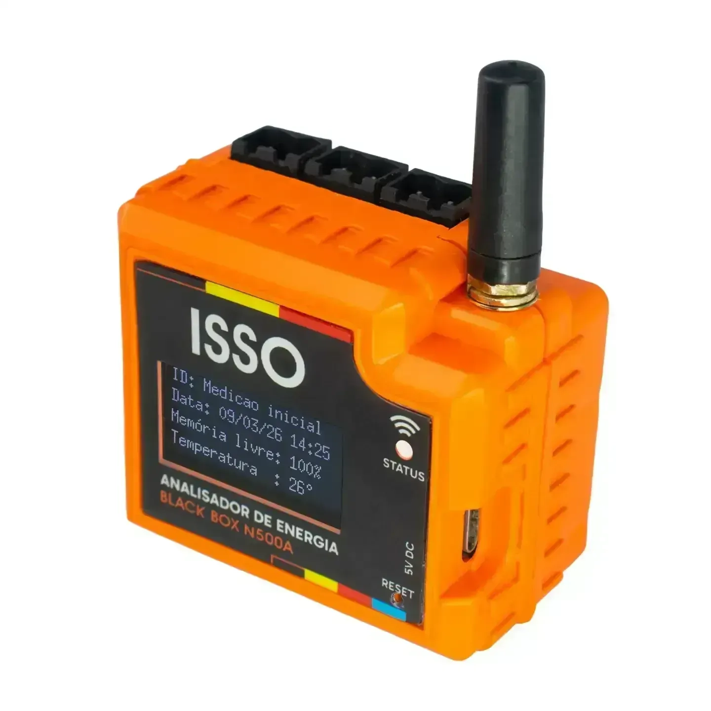 ANALISADOR DE ENERGIA ISSO - BLACK BOX N500A - 2