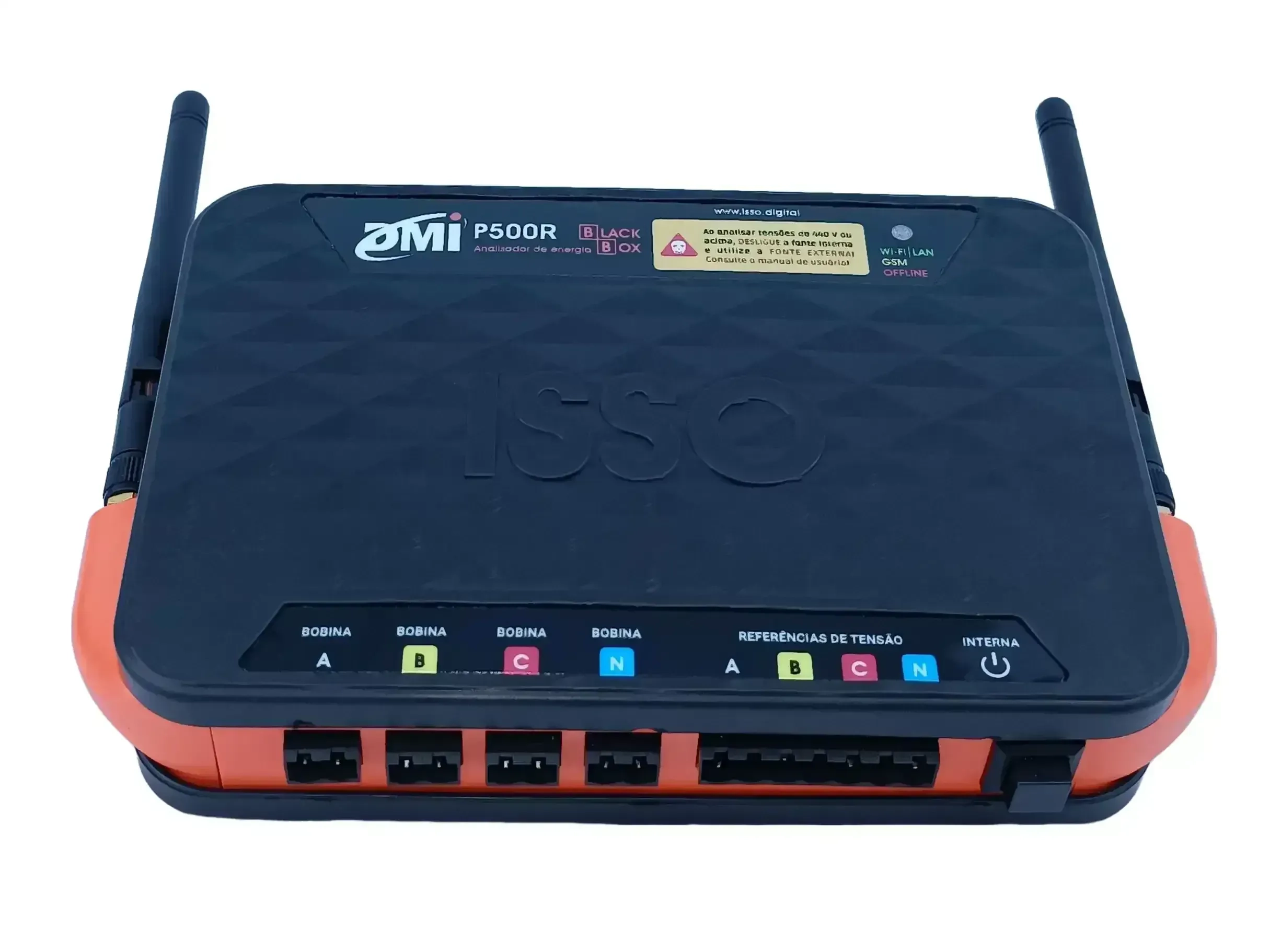 ANALISADOR DE ENERGIA ISSO - BLACK BOX P500R - 2