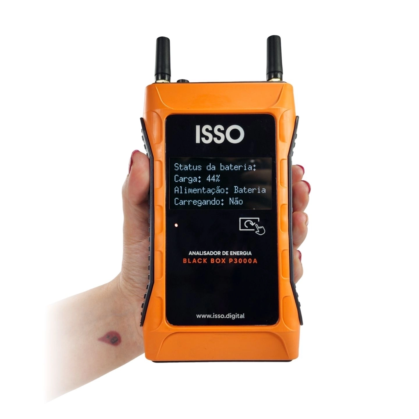 Analisador de energia  ISSO - BLACK BOX P3000A - 1