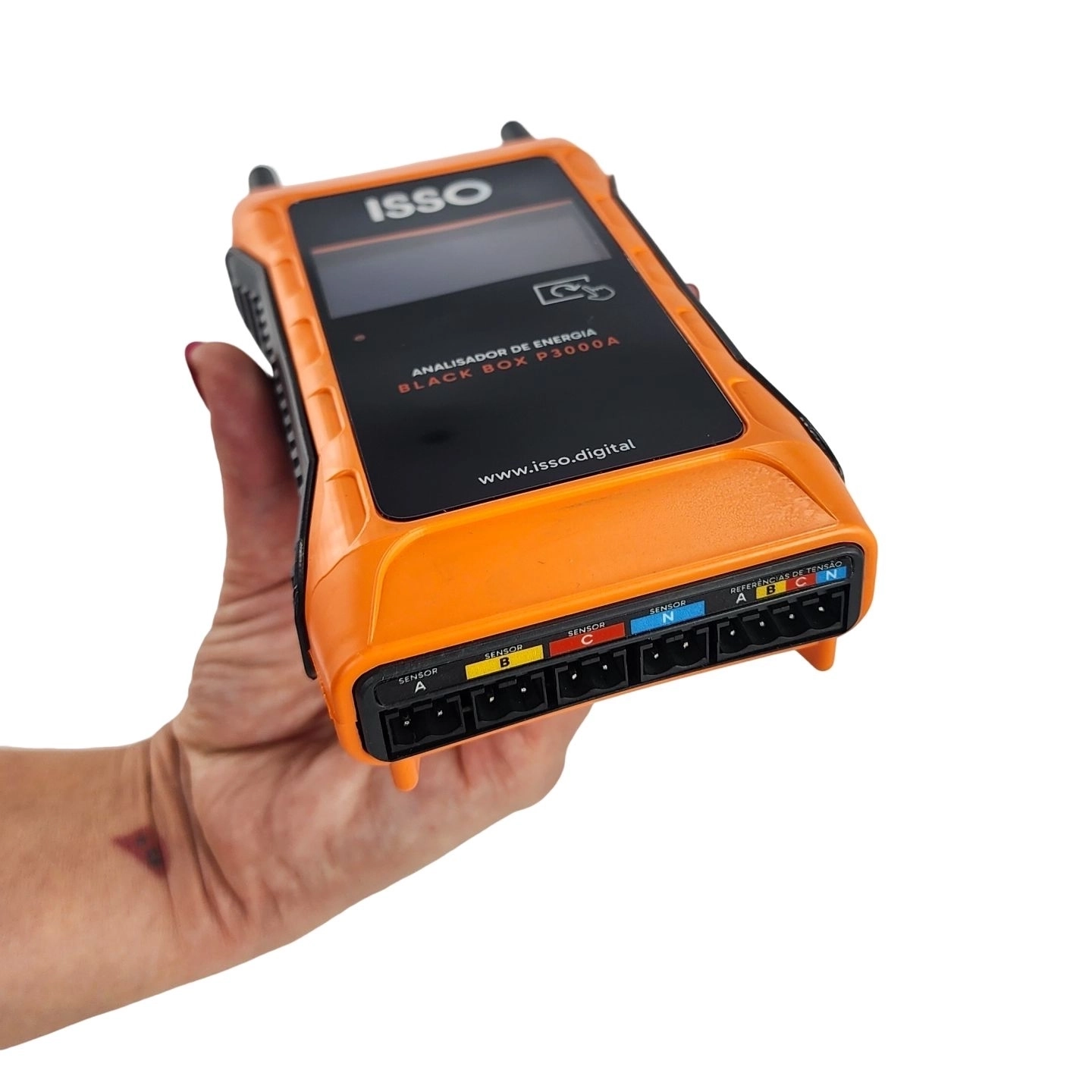 Analisador de energia  ISSO - BLACK BOX P3000A - 2