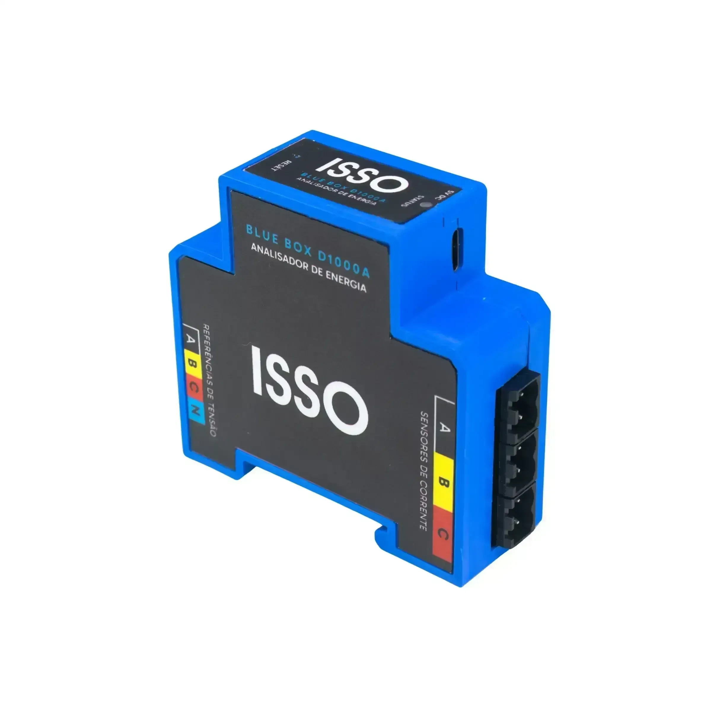 ANALISADOR DE ENERGIA ISSO - BLUE BOX D1000A - 4
